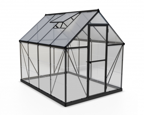 Palram-Canopia Hybrid 6x8 Greenhouse (Grey)