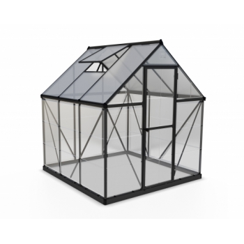 Palram-Canopia Hybrid 6x6ft Greenhouse (Grey)