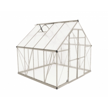 Palram-Canopia Balance 8x8 Greenhouse (Silver)