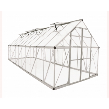 Palram-Canopia Balance 8x20 Greenhouse (Silver)