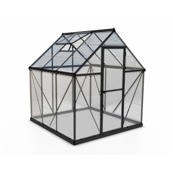 Palram-Canopia Harmony 6x6 Greenhouse (Grey)