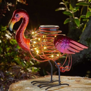 Smart Solar Flamingo Spiralight