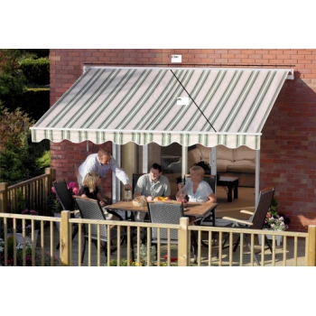 Greenhurst Deluxe Kensington Easy Fit Awning 3.5 x 2.5m