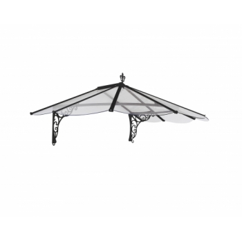 Palram-Canopia IRIS 1780 Canopy (Black Clear)