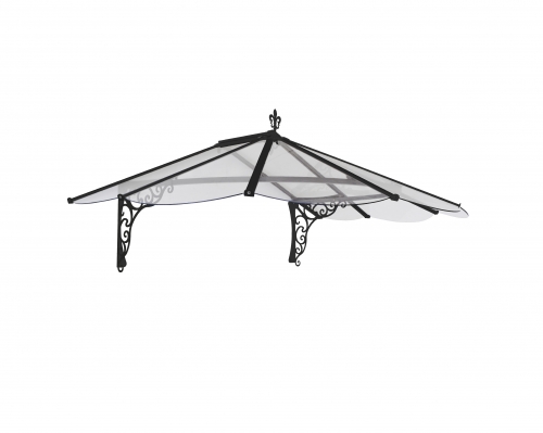 Palram-Canopia IRIS 1780 Canopy (Black Clear)