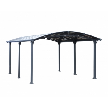 Palram-Canopia Tucson 5000 Gazebo (Grey)