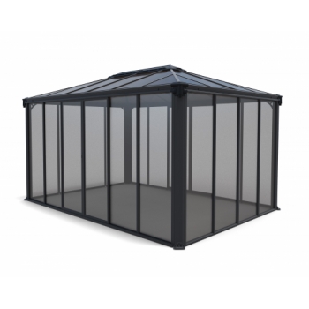 Palram-Canopia Ledro 4300 Gazebo (Closed Grey)