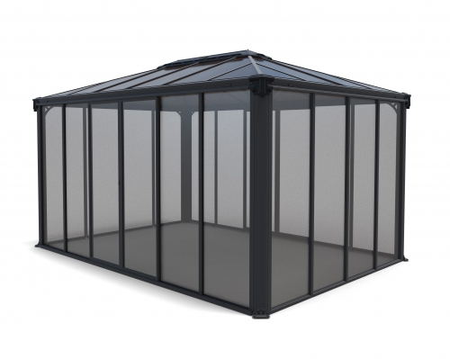 Palram-Canopia Ledro 4300 Gazebo (Closed Grey)