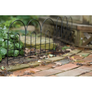 Panacea Lightweight Arched Border Edge 35 x 45cm (Black)