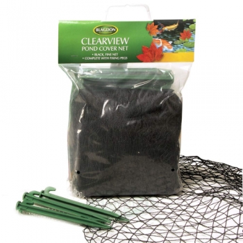 Interpet 3 x 4m Clearview Black Pond Net