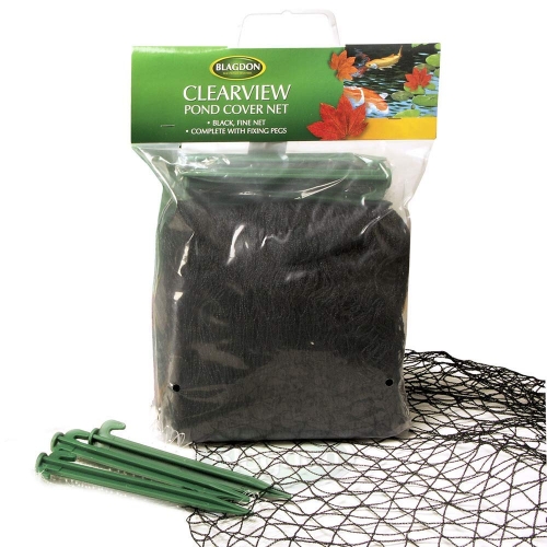 Interpet 6 x 4m Clearview Black Pond Net