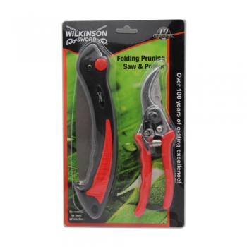 Wilkinson Sword Folding Saw and Pruner Set