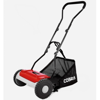 Cobra HM381 15" Hand Lawnmower and Grass Collector