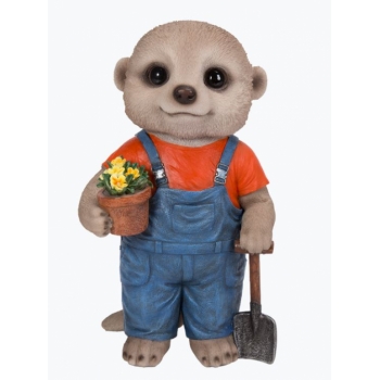 Vivid Arts Baby Meerkat Gardener - Size D