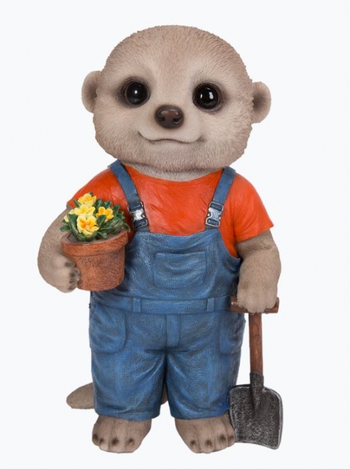 Vivid Arts Baby Meerkat Gardener - Size D