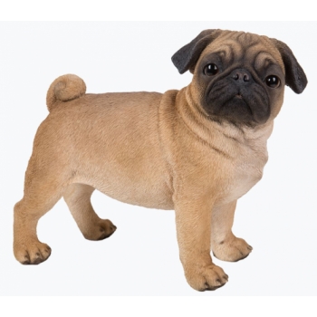 Vivid Arts Real Life Standing Pug - Size A