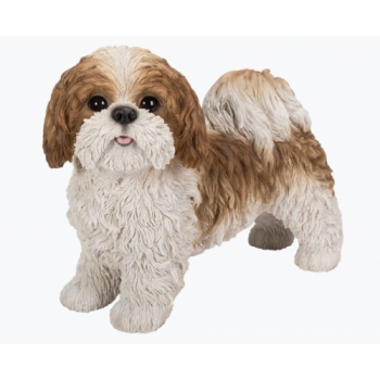 Vivid Arts Real Life Shih Tzu Brown Standing - Size B