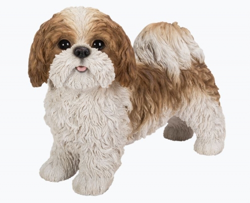 Vivid Arts Real Life Shih Tzu Brown Standing - Size B