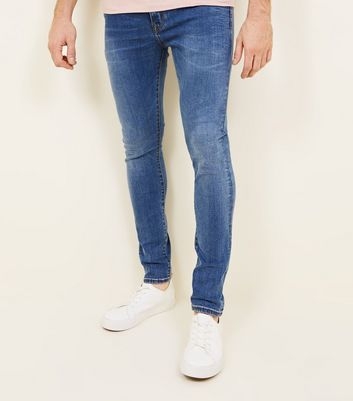 Bright Blue Stretch Skinny Jeans