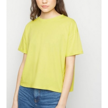 Bright Green Organic Cotton Boxy T-Shirt