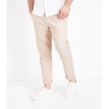 Stone Pleated Front Trousers