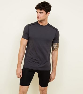 Black Sports Stretch Cycling Shorts