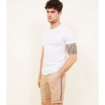 Stone Slim Chino Shorts