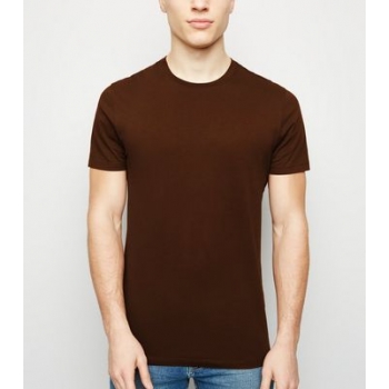 Brown Crew Neck T-Shirt