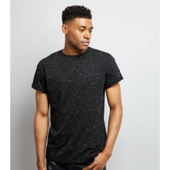 Black Spray Wash T-Shirt