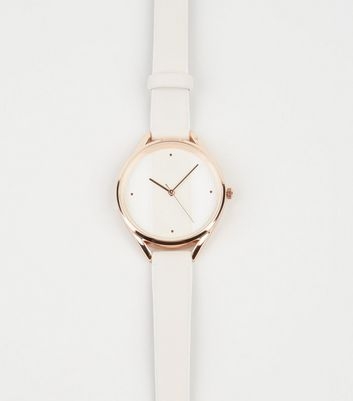 Grey Stripe Face Analogue Watch