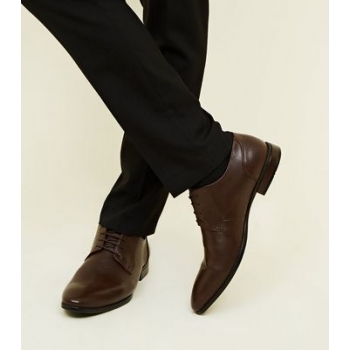 Dark Brown Embossed Shoes