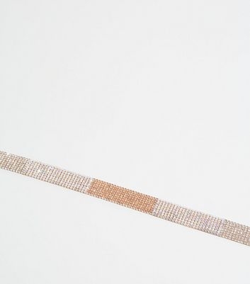 Rose Gold Premium Diamanté Choker