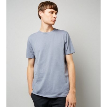 Pale Blue Crew Neck T-Shirt