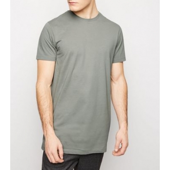 Olive Longline T-Shirt