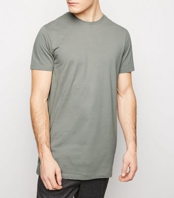 Olive Longline T-Shirt