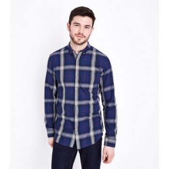 Blue Check Long Sleeve Shirt