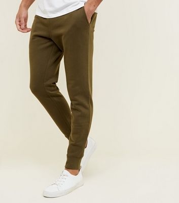 Green Drawstring Waist Joggers