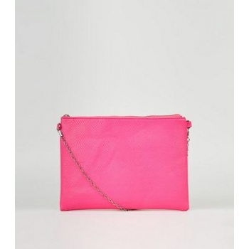 Bright Pink Neon Cross Body Bag