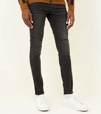 Black Skinny Wash Jeans