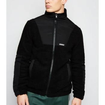 Black Borg Funnel Neck Jacket