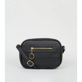 Black Ring Zip Pocket Utility Camera Bag