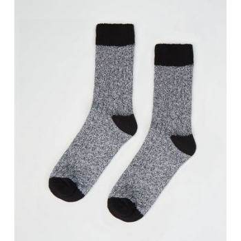 Black Thick Boot Socks