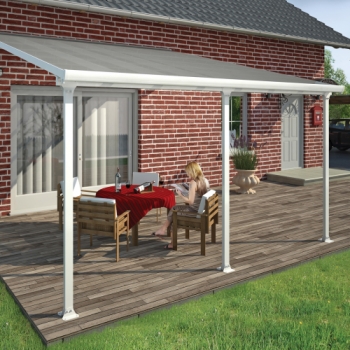 Palram-Canopia 4x4.2m Feria Veranda Patio Cover (White)