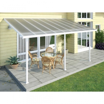 Palram-Canopia 4x7.87m Feria Veranda Patio Cover (White)