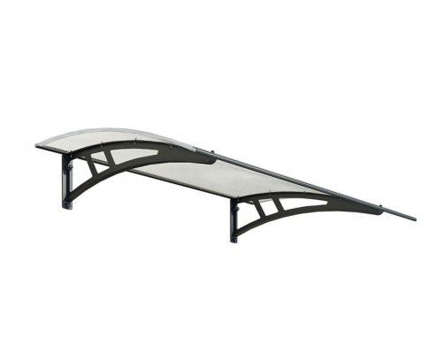 Palram-Canopia Calisto 1350 Door Canopy - Grey