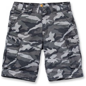 Carhartt Mens Rugged Relaxed Leg Pocket Camo Cotton Cargo Shorts Waist 30' (76cm)