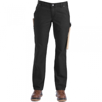 Carhartt Womens 102080 Crawford Rugged Original Fit Trousers Waist 29' (74cm), Inside Leg 31-32'