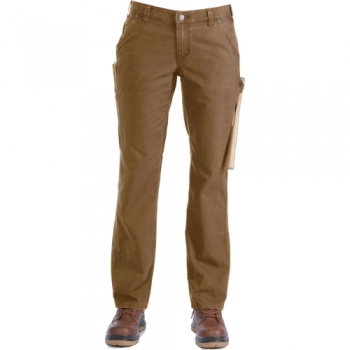 Carhartt Womens 102080 Crawford Rugged Original Fit Trousers Waist 28' (71cm), Inside Leg 31-32'