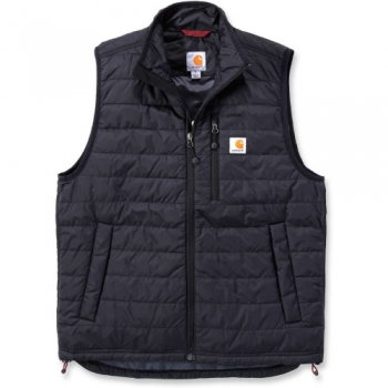 Carhartt Mens Gilliam Nylon Polyester Insulated Vest Gilet Bodywarmer L - Chest 42-44' (107-112cm)