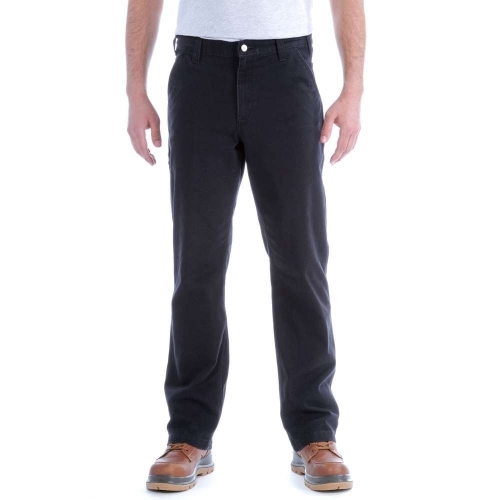 Carhartt Mens Rugged Flex Rigby Dungaree Durable Stretch Pant Trousers Waist 33' (84cm), Inside Leg 36' (91cm)